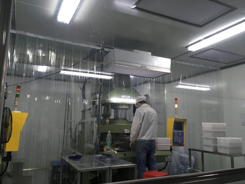 Eyewear factory production line