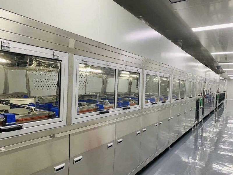 Eyewear factory production facility