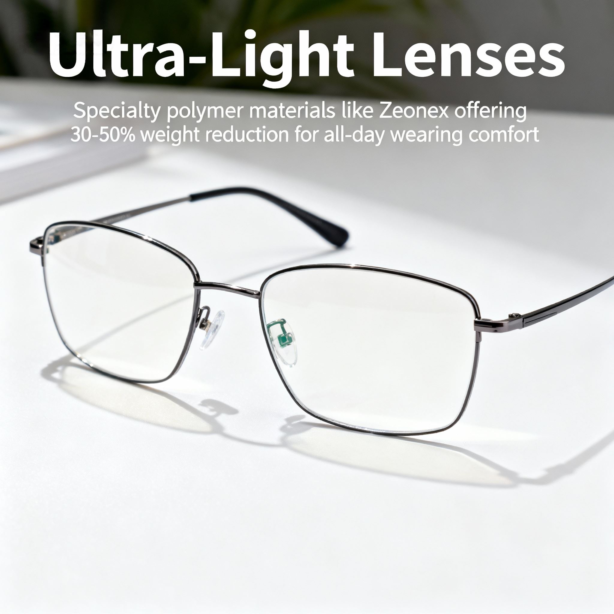 Ultra-Light Polymer Lenses