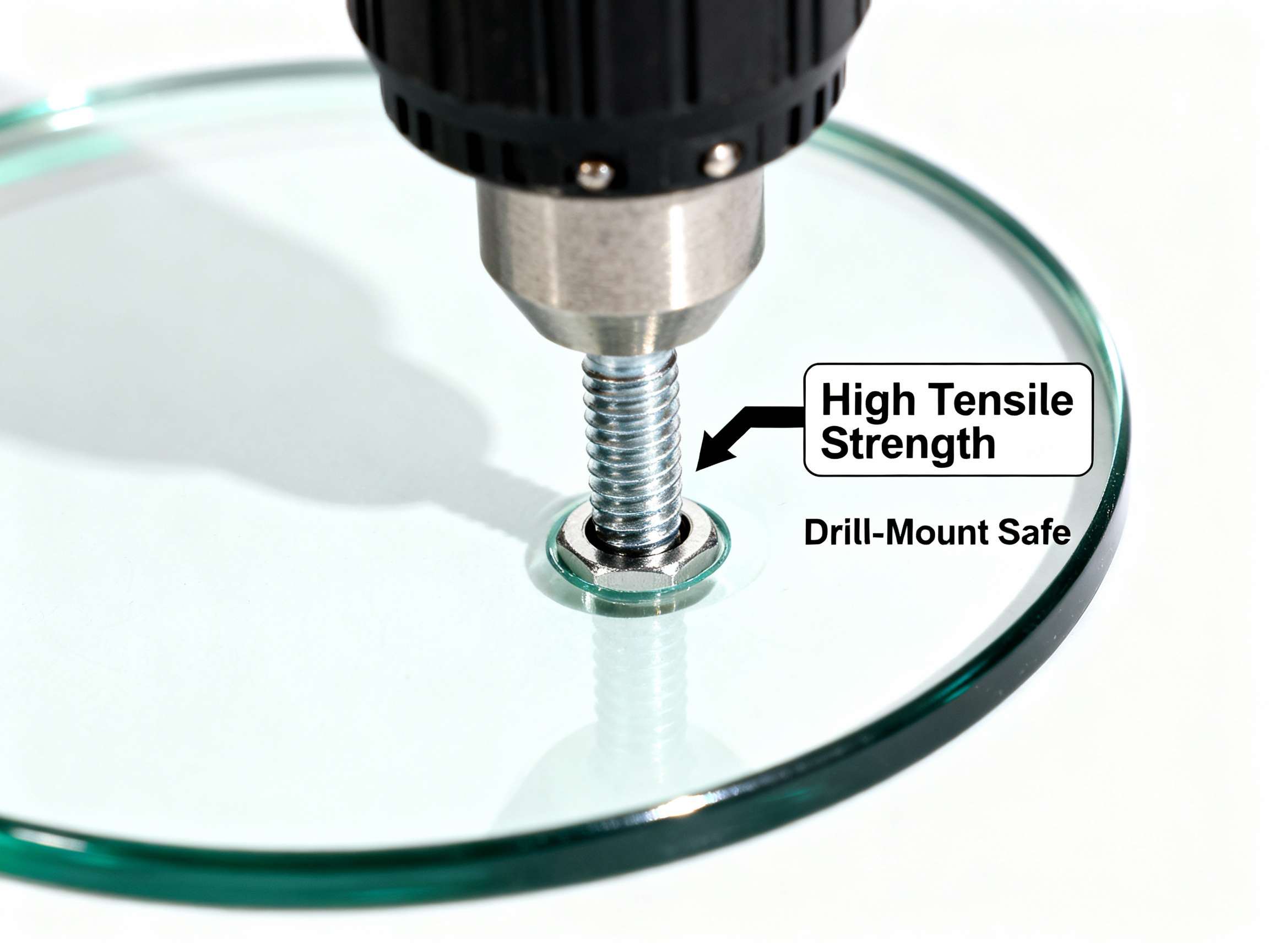 Rimless Frame Drill Mount