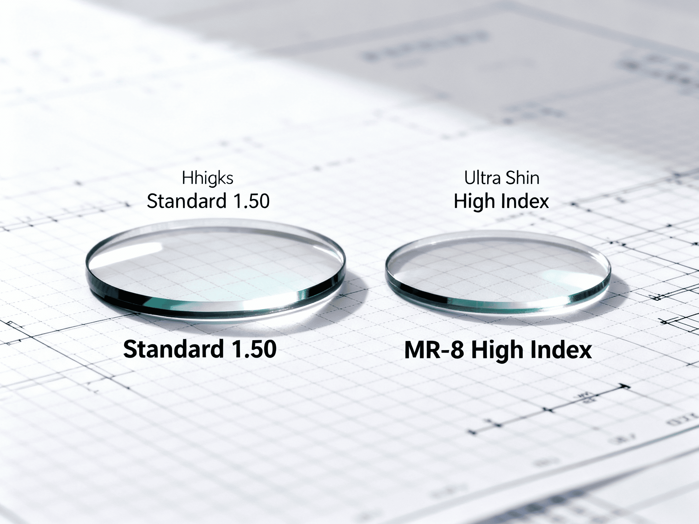 High Index MR-8 Lenses