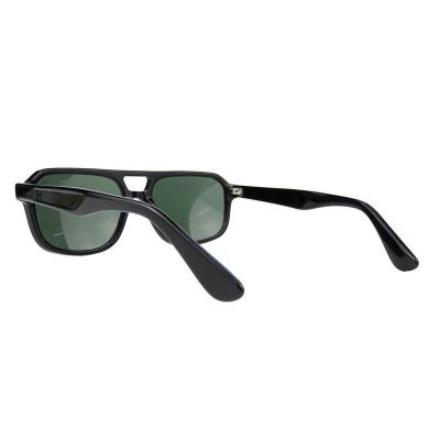 A10750(2) Men's Hand Polished navy blue Acetate Full Rim Square Modern Sunglasses Eyewear