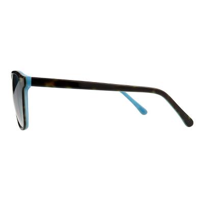 A10748(1) Unisex Lightweight tortoise Acetate Full Rim Square Casual Sunglasses Eyewear