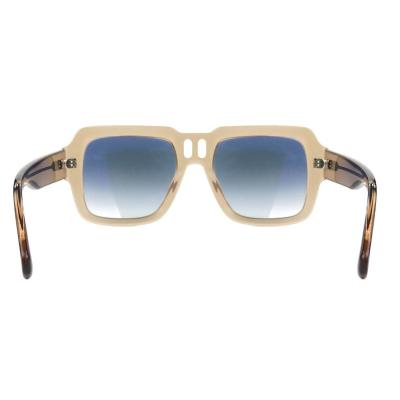 A10754(4) Men's Polarized white Acetate Full Rim Square Sport Sunglasses Eyewear