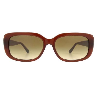 A10756(4) Women's Spring Hinge purple Acetate Full Rim Square Modern Sunglasses Eyewear