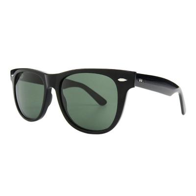 A10747(1) Unisex Premium Quality black Acetate Full Rim Wayfarer Vintage Sunglasses Eyewear