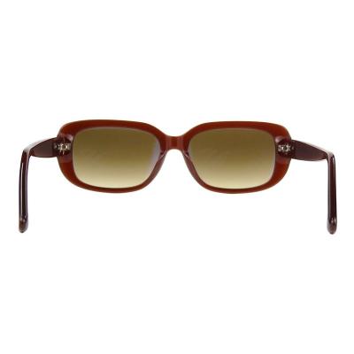 A10756(4) Women's Spring Hinge purple Acetate Full Rim Square Modern Sunglasses Eyewear