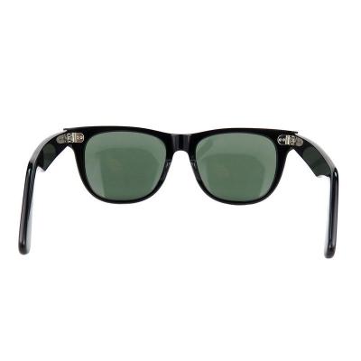 A10747(1) Unisex Premium Quality black Acetate Full Rim Wayfarer Vintage Sunglasses Eyewear
