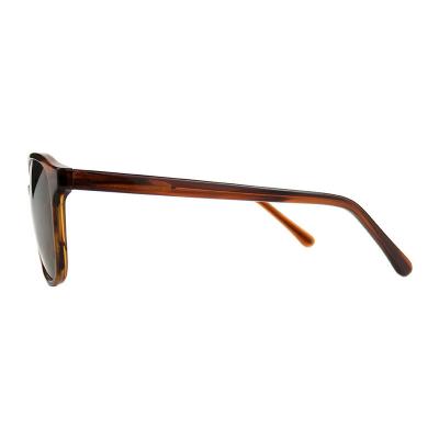 A10748(2) Unisex Scratch Resistant tortoise Acetate Full Rim Square Casual Sunglasses Eyewear
