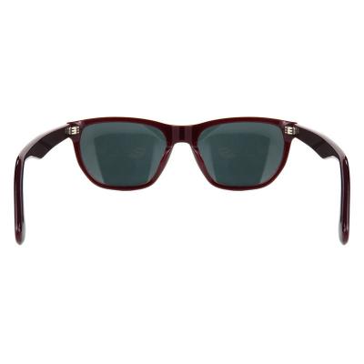 A10753(1) Unisex Premium Quality burgundy Acetate Full Rim Wayfarer Casual Sunglasses Eyewear