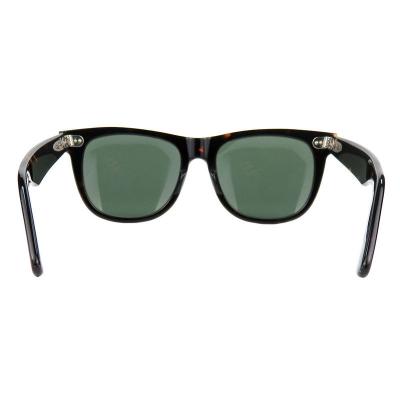 A10747(3) Unisex Hand Polished black Acetate Full Rim Wayfarer Vintage Sunglasses Eyewear