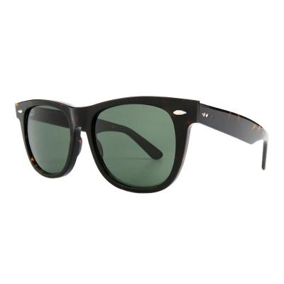 A10747(3) Unisex Hand Polished black Acetate Full Rim Wayfarer Vintage Sunglasses Eyewear