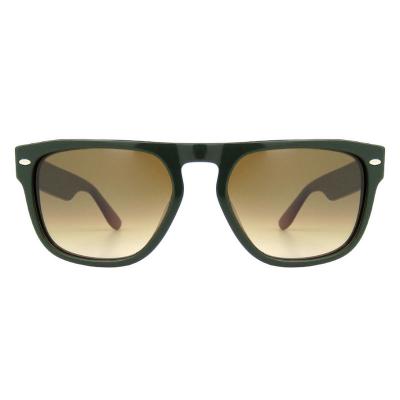 A10755(1) Unisex Durable green Acetate Full Rim Wayfarer Vintage Sunglasses Eyewear