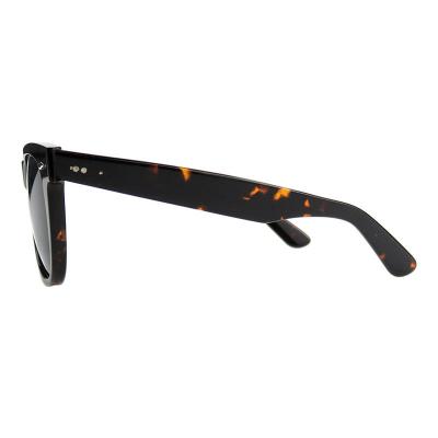 A10747(3) Unisex Hand Polished black Acetate Full Rim Wayfarer Vintage Sunglasses Eyewear