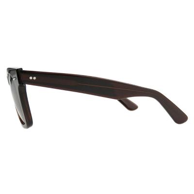 A10752(3) Unisex Polarized black Acetate Full Rim Wayfarer Vintage Sunglasses Eyewear