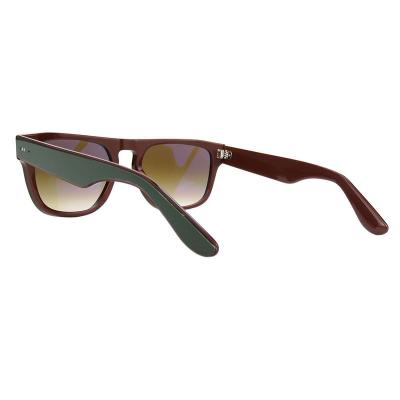 A10755(1) Unisex Durable green Acetate Full Rim Wayfarer Vintage Sunglasses Eyewear