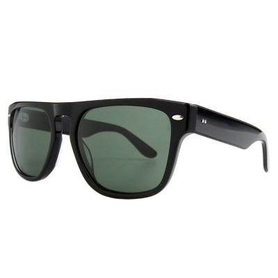 A10755(6) Unisex Spring Hinge green Acetate Full Rim Wayfarer Vintage Sunglasses Eyewear