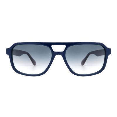 A10750(1) Men's Durable navy blue Acetate Full Rim Square Modern Sunglasses Eyewear