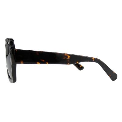 A10754(3) Men's Hand Polished white Acetate Full Rim Square Sport Sunglasses Eyewear