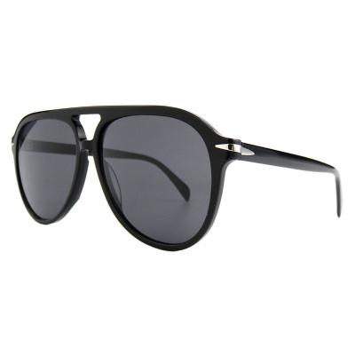 A10757(4) Unisex Premium Quality tortoise Acetate Full Rim Aviator Vintage Sunglasses Eyewear