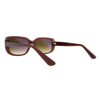 A10756(4) Women's Spring Hinge purple Acetate Full Rim Square Modern Sunglasses Eyewear