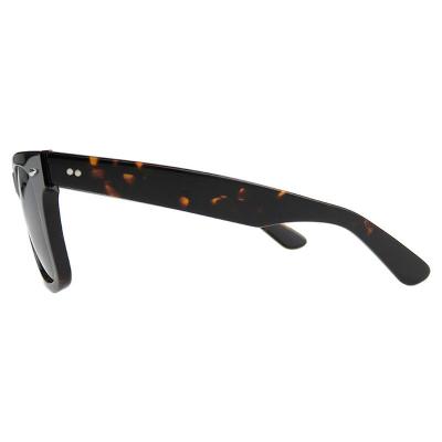 A10752(2) Unisex Hand Polished black Acetate Full Rim Wayfarer Vintage Sunglasses Eyewear