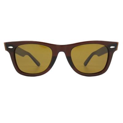 A10752(3) Unisex Polarized black Acetate Full Rim Wayfarer Vintage Sunglasses Eyewear