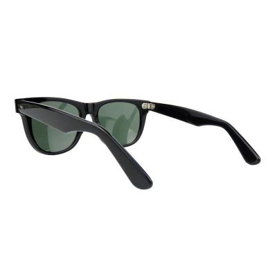 A10747(1) Unisex Premium Quality black Acetate Full Rim Wayfarer Vintage Sunglasses Eyewear