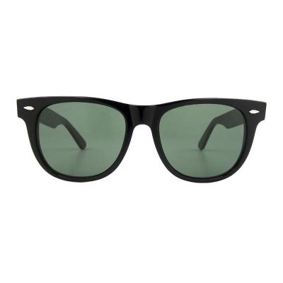 A10747(1) Unisex Premium Quality black Acetate Full Rim Wayfarer Vintage Sunglasses Eyewear