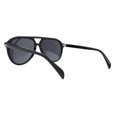 A10757(4) Unisex Premium Quality tortoise Acetate Full Rim Aviator Vintage Sunglasses Eyewear