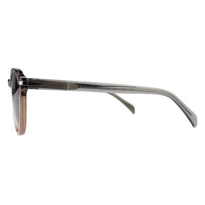 A10758(2) Unisex Scratch Resistant tortoise Acetate Full Rim Round Vintage Sunglasses Eyewear