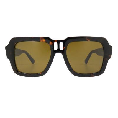 A10754(3) Men's Hand Polished white Acetate Full Rim Square Sport Sunglasses Eyewear
