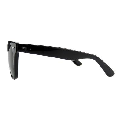 A10747(1) Unisex Premium Quality black Acetate Full Rim Wayfarer Vintage Sunglasses Eyewear