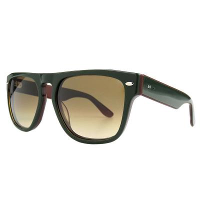 A10755(1) Unisex Durable green Acetate Full Rim Wayfarer Vintage Sunglasses Eyewear