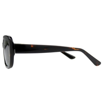 A10756(2) Women's Hand Polished purple Acetate Full Rim Square Modern Sunglasses Eyewear