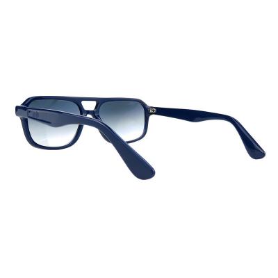 A10750(1) Men's Durable navy blue Acetate Full Rim Square Modern Sunglasses Eyewear