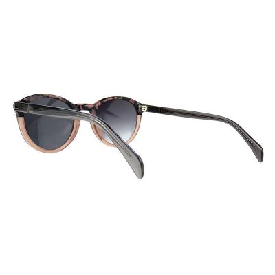 A10758(2) Unisex Scratch Resistant tortoise Acetate Full Rim Round Vintage Sunglasses Eyewear