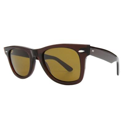 A10752(3) Unisex Polarized black Acetate Full Rim Wayfarer Vintage Sunglasses Eyewear
