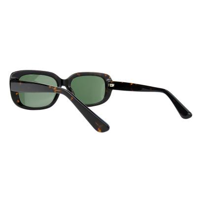 A10756(2) Women's Hand Polished purple Acetate Full Rim Square Modern Sunglasses Eyewear