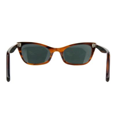 A10749(1) Women's Durable tortoise Acetate Full Rim Cat Eye Vintage Sunglasses Eyewear