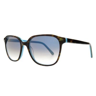 A10748(1) Unisex Lightweight tortoise Acetate Full Rim Square Casual Sunglasses Eyewear