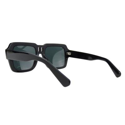 A10754(2) Men's Lightweight white Acetate Full Rim Square Sport Sunglasses Eyewear