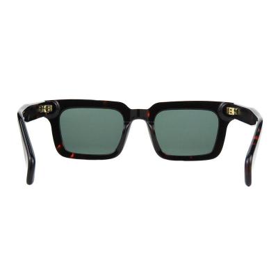 A10792(2) Unisex Scratch Resistant black Acetate Full Rim Square Modern Sunglasses Eyewear