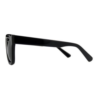 A10777(2) Unisex Durable black Acetate Full Rim Wayfarer Modern Sunglasses Eyewear
