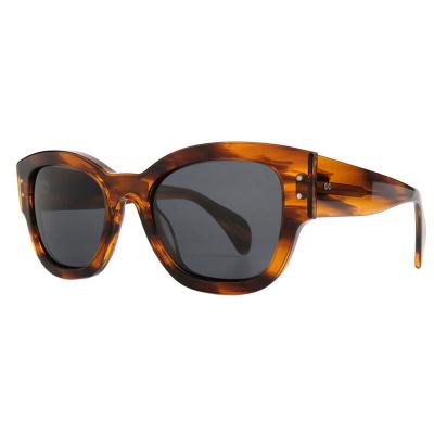 A10778(1) Women's Lightweight tortoise Acetate Full Rim Cat Eye Vintage Sunglasses Eyewear