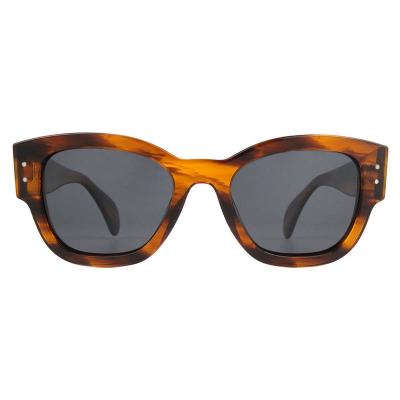 A10778(1) Women's Lightweight tortoise Acetate Full Rim Cat Eye Vintage Sunglasses Eyewear