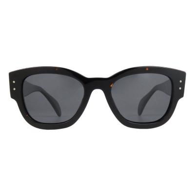 A10778(2) Women's Hand Polished tortoise Acetate Full Rim Cat Eye Vintage Sunglasses Eyewear