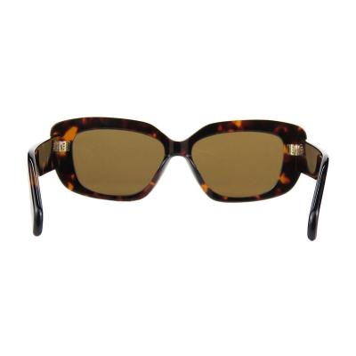 A10768(2) Women's Hand Polished black Acetate Full Rim Cat Eye Modern Sunglasses Eyewear