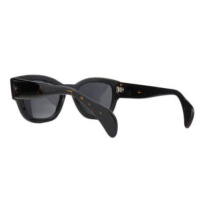 A10778(2) Women's Hand Polished tortoise Acetate Full Rim Cat Eye Vintage Sunglasses Eyewear