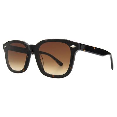 A10773(2) Unisex Scratch Resistant black Acetate Full Rim Wayfarer Vintage Sunglasses Eyewear